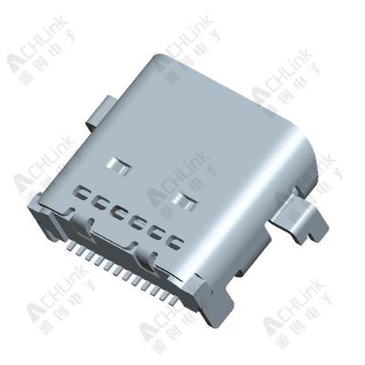 USB CF TYPE 沉板0.8斜口 CONN