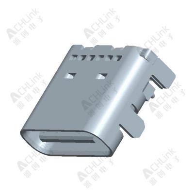 USB3.1 TYPE-C 连接器 母座 24PIN SMT 带柱