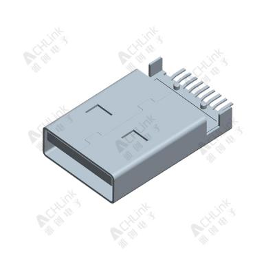 USB 3.0 A TYPE 9P MALE .正向沉板1.95mm